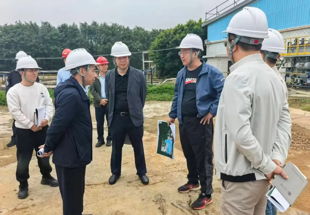 楊宇赴金隆橡膠加工分公司調研